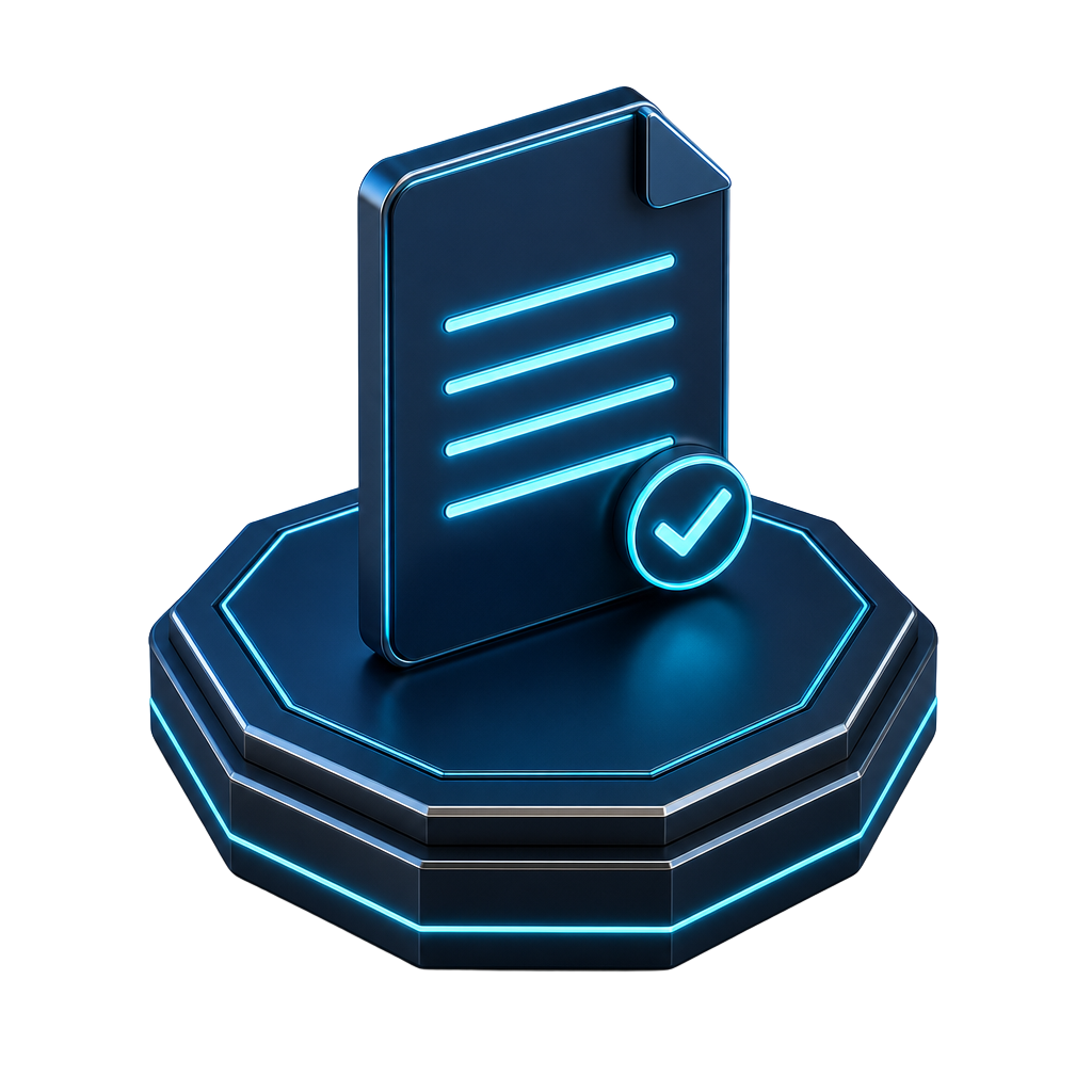 Review proposals — 3D document module on octagonal platform